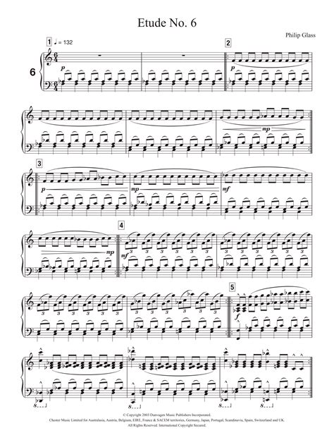 Piano Etudes Level 6